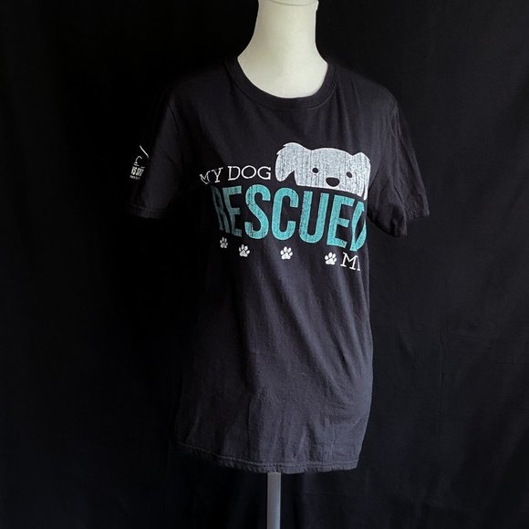 My Dog Rescued Me Great Plains SPCA T-Shirt - Picture 4 of 4